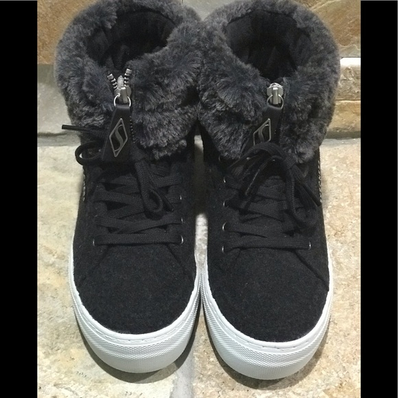 skechers wool boots